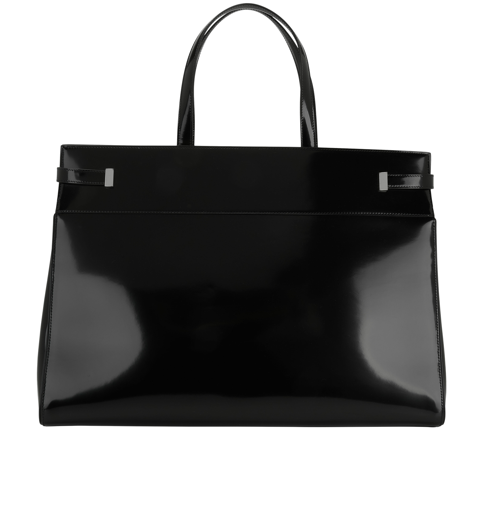 Large Manhattan, &pound;1,200, Handbags, Black/Tan, Leather, Back view